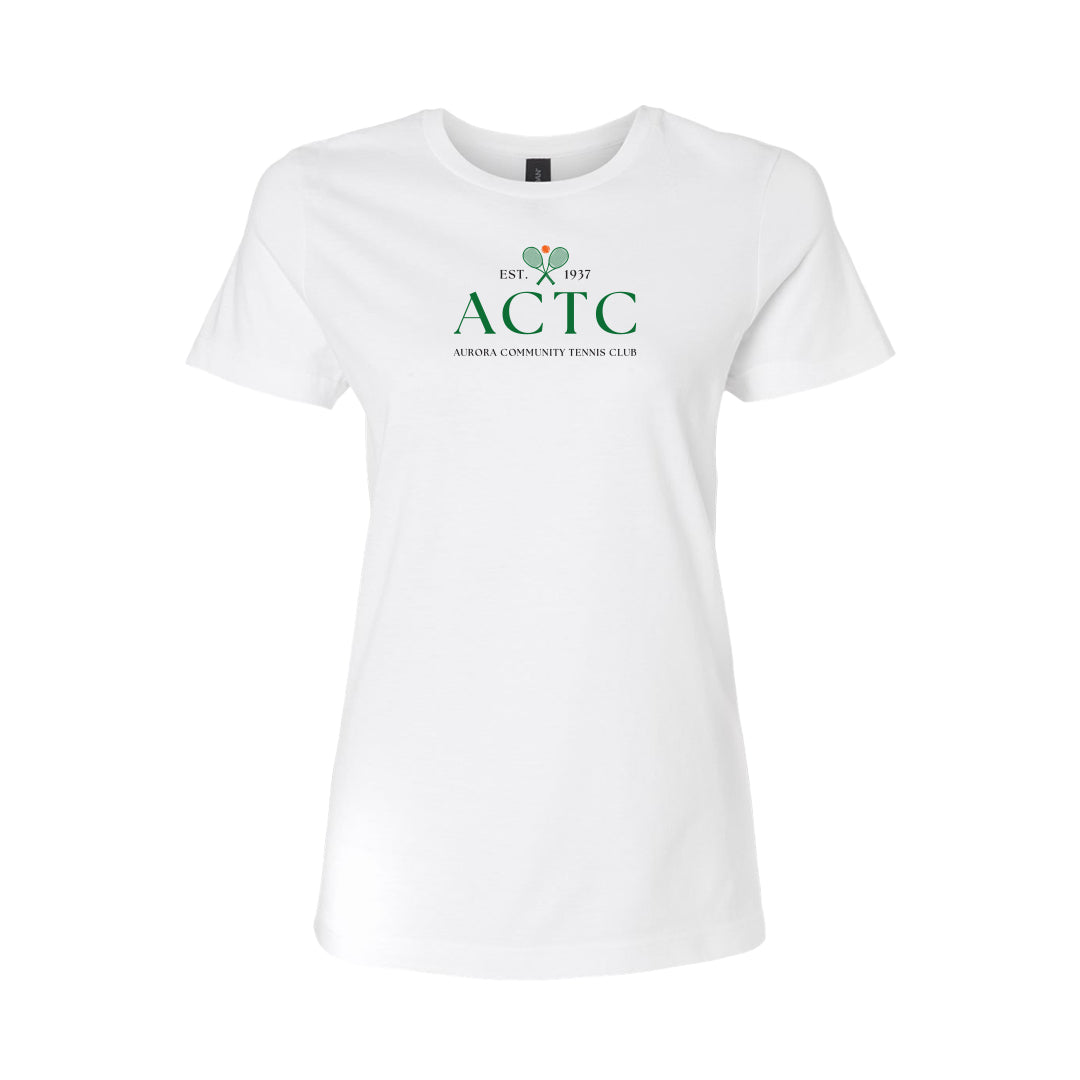 Women's Fitted Tee - ACTC Colour Logo