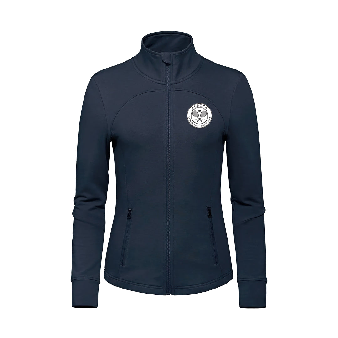 Women’s Performance Full-Zip Sweatshirt – ACTC Silicone Patch