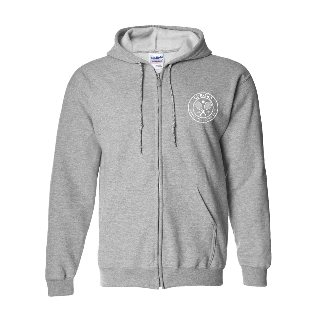 Adult Full-Zip Hoodie - ACTC Left Chest Crest