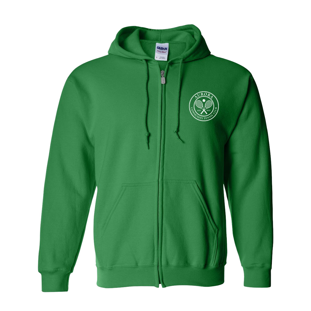 Adult Full-Zip Hoodie - ACTC Left Chest Crest
