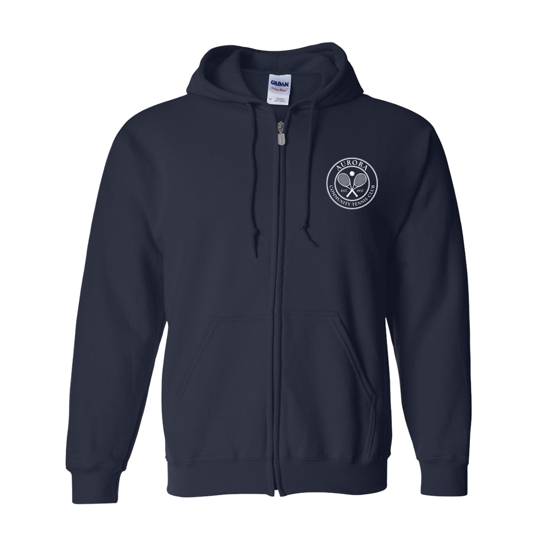 Adult Full-Zip Hoodie - ACTC Left Chest Crest