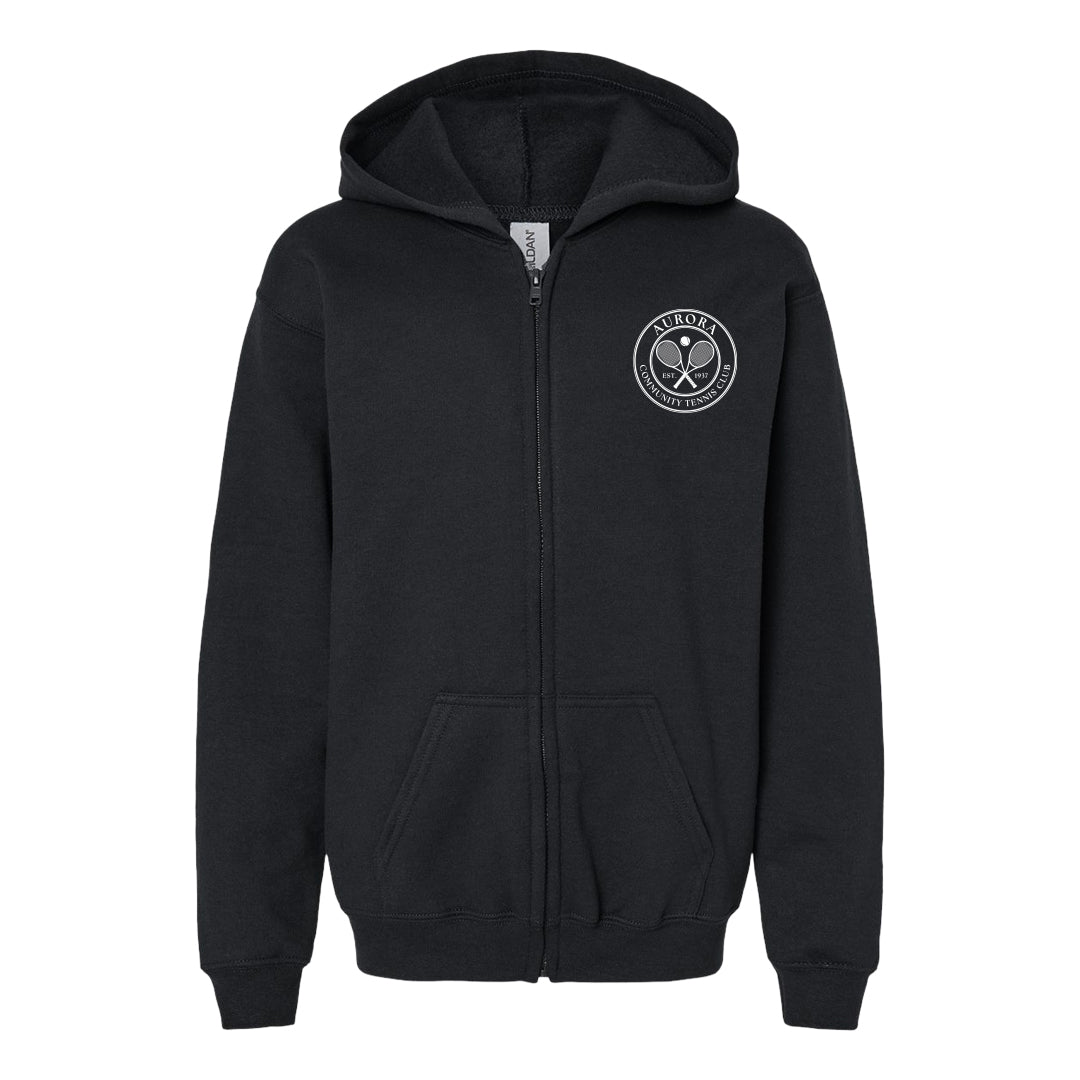 Youth Full-Zip Hoodie - ACTC Left Chest Crest