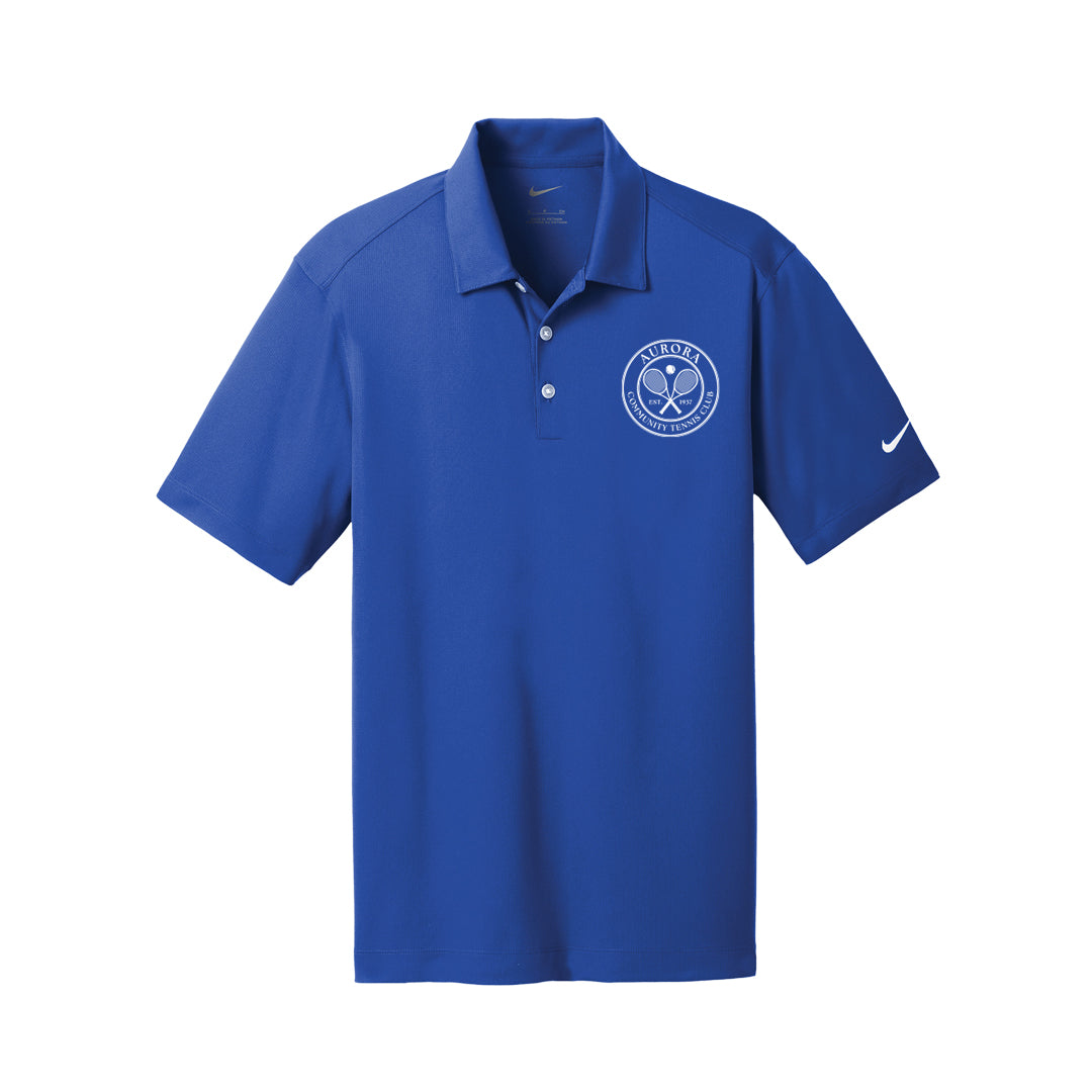 Men's NIKE Dri-FIT Mesh Polo - ACTC Left Chest Crest