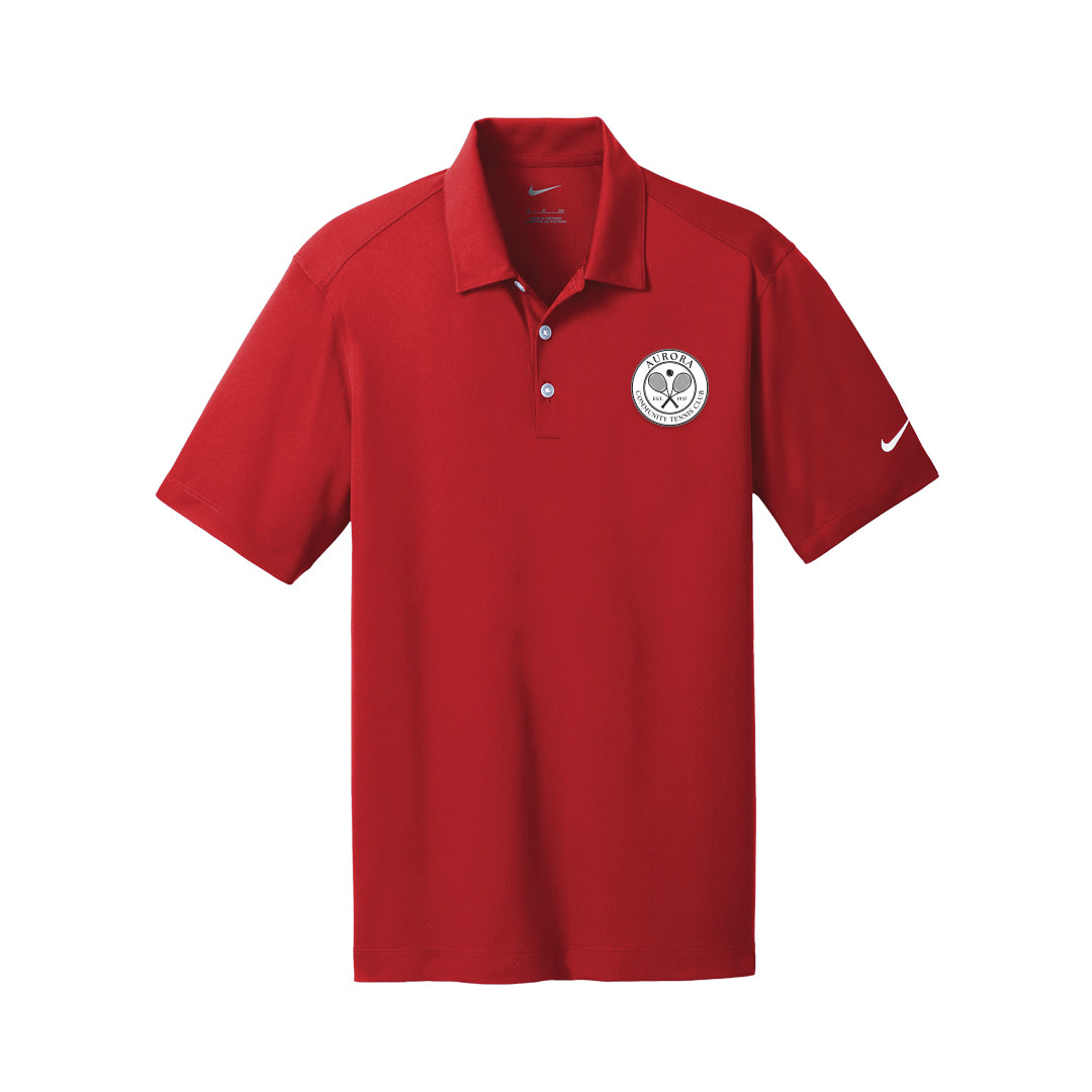 Men's NIKE Dri-FIT Mesh Polo - ACTC Left Chest Crest