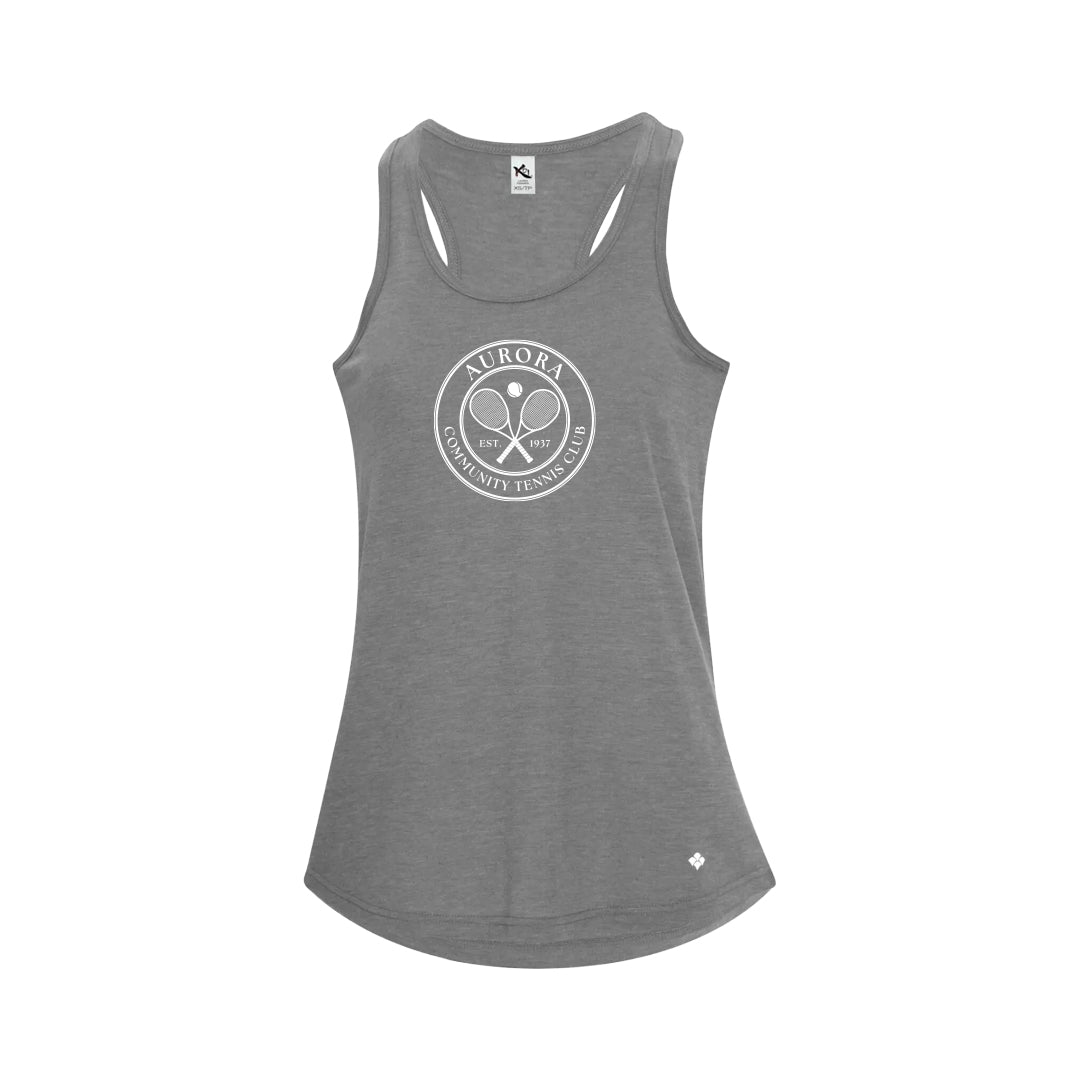 Women's Triblend Tank - ACTC Crest