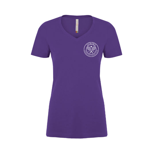 Women's V-Neck Tee - ACTC Crest