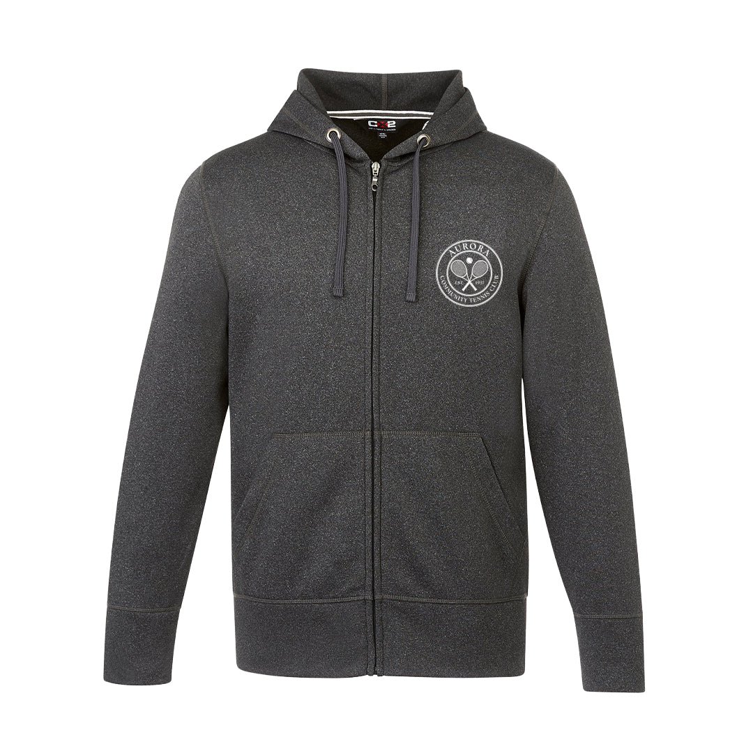 Mens Pullover Zip Hoodie - ACTC Left Chest Crest