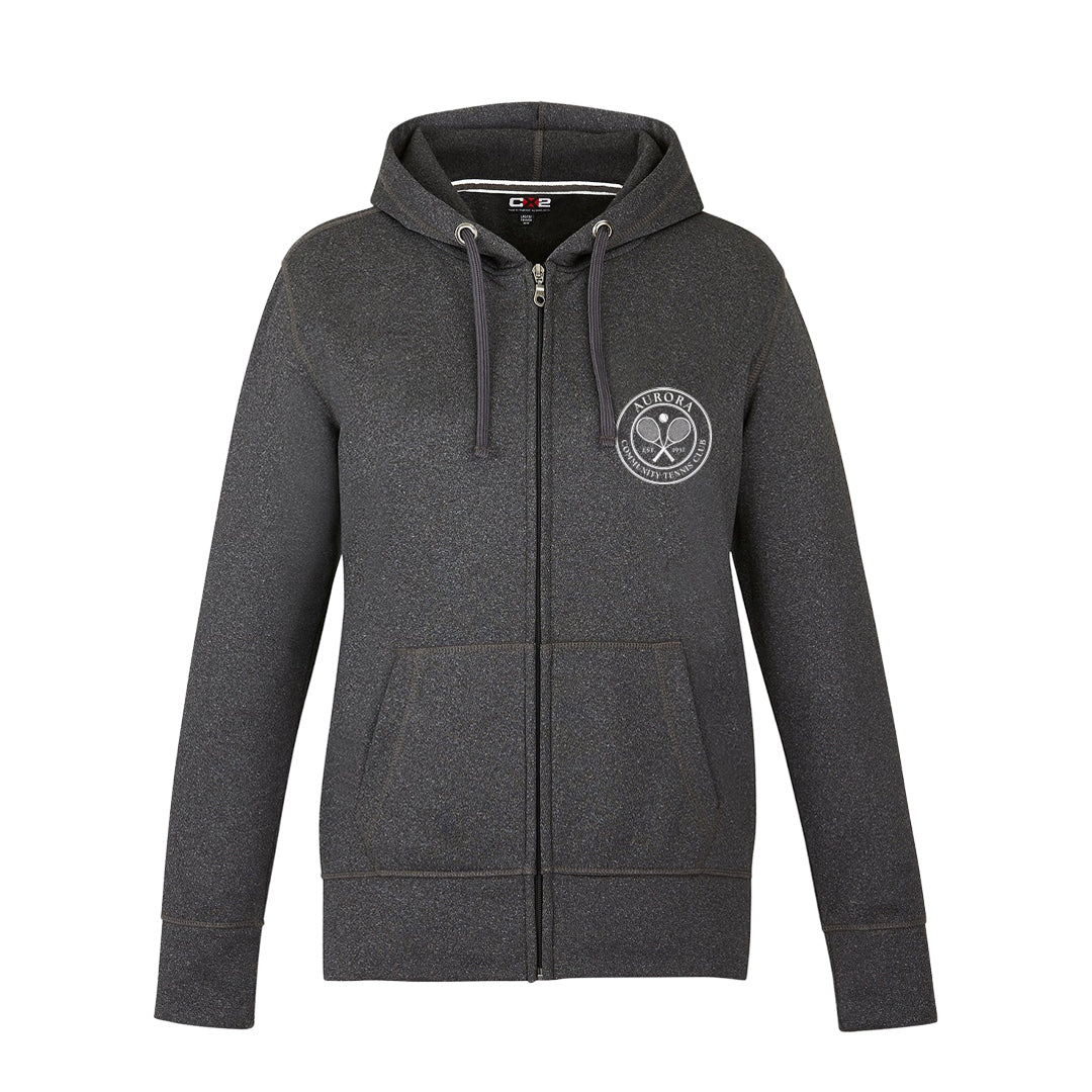 Women's Pullover Zip Hoodie - ACTC Left Chest Crest