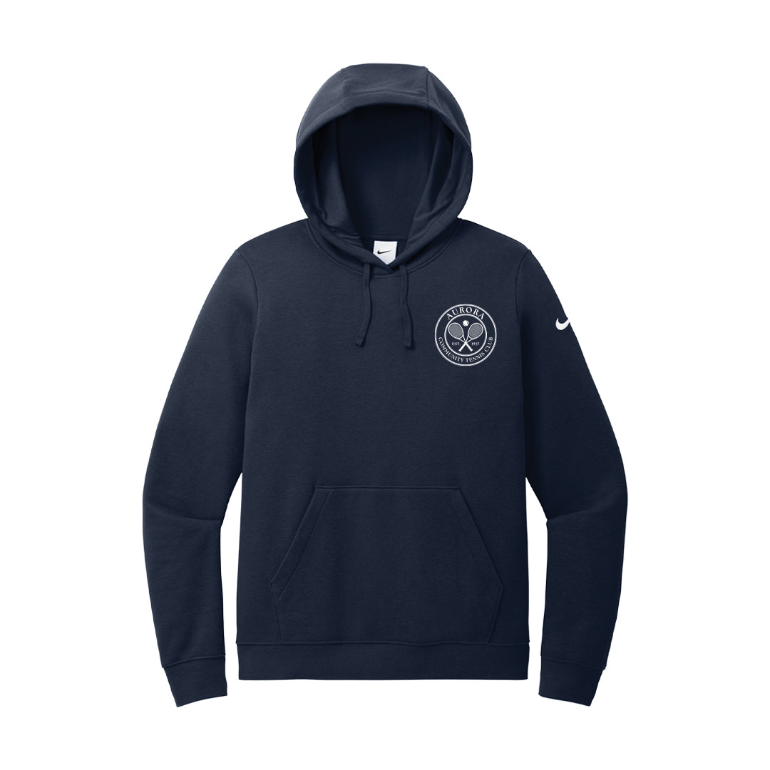 Women's Nike Fleece Hoodie - ACTC Left Chest Crest