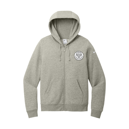 Women's Nike Fleece Zip Hoodie - ACTC Left Chest Crest